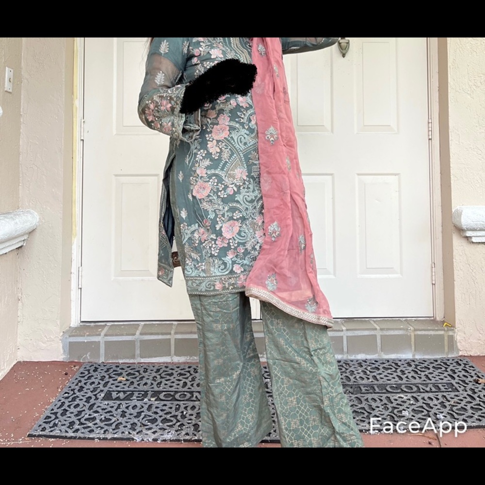 3 pc pakistani suit